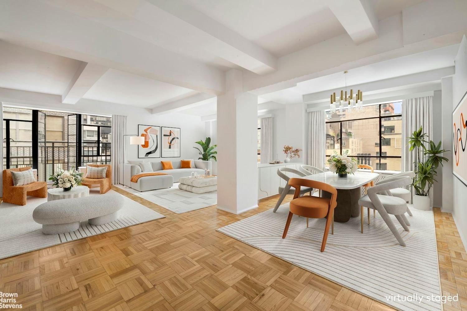 Real estate property located at 45 54TH #11/12D, NewYork, Midtown, New York City, NY