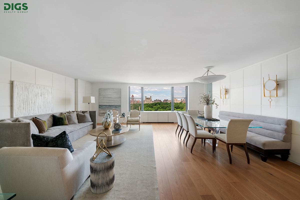 Real estate property located at 1001 5TH #17BC, NewYork, Upper East Side, New York City, NY