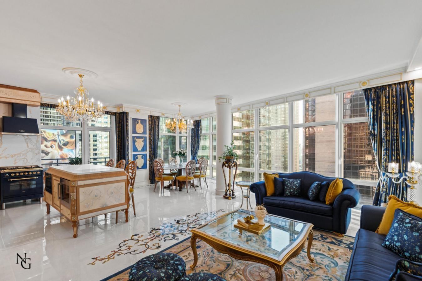 Real estate property located at 1600 Broadway PH4C, New York, Midtown, New York City, NY, US