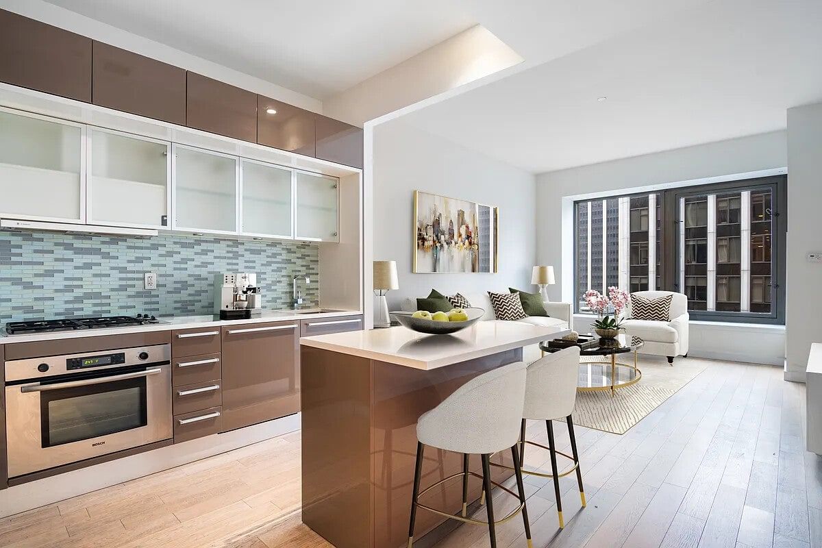 Real estate property located at 75 WALL #24D, New York, Financial District, New York City, NY, US
