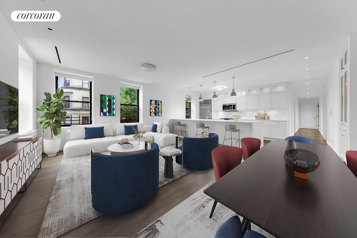 Real estate property located at 478 CENTRAL #2B, New York, Manhattan Valley, New York City, NY, US