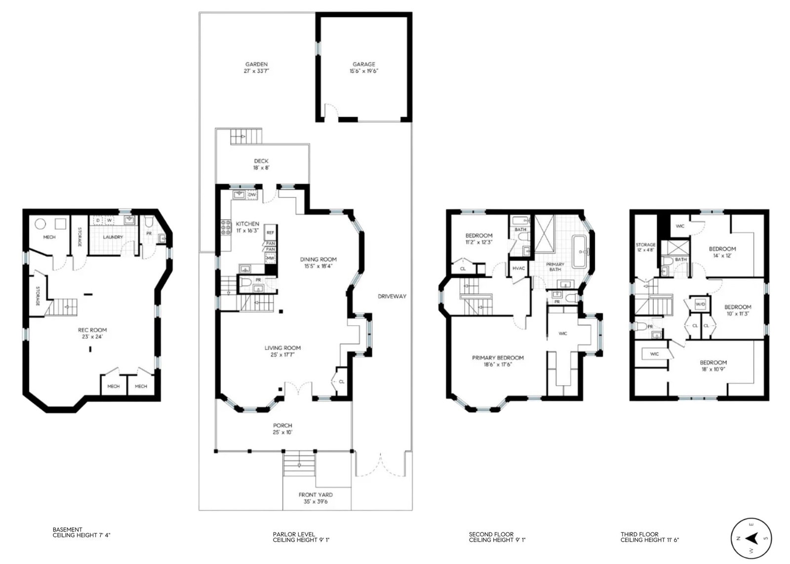 Real estate property located at 453 Stratford, Kings, Ditmas Park, New York City, NY, US