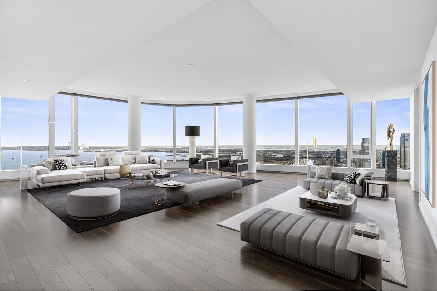 Real estate property located at 50 WEST PH58B, New York, Financial District, New York City, NY, US