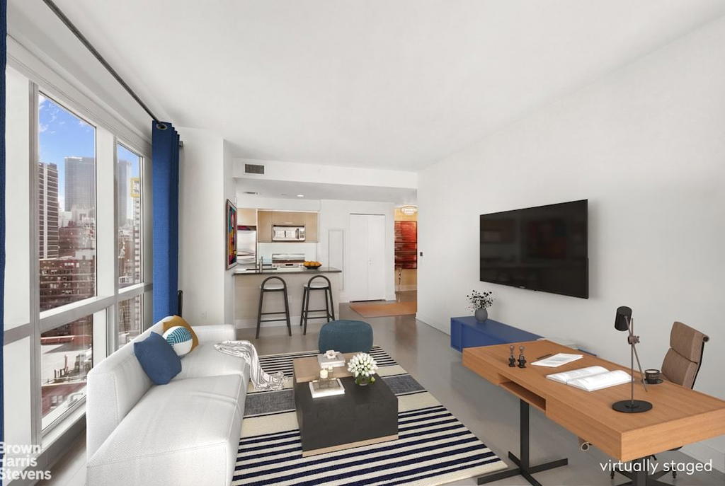 Real estate property located at 350 42ND #23F, New York, Hell's Kitchen, New York City, NY, US