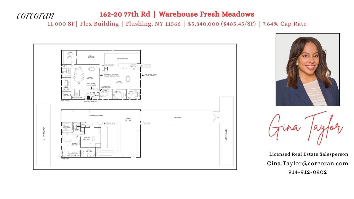 Real estate property located at 162-12-20 77TH, Queens, Flushing, New York City, NY, US