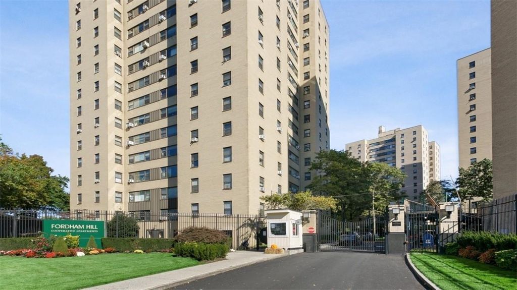 Real estate property located at 2 Fordham Hill Oval #16B, Bronx, University Heights, New York City, NY, US