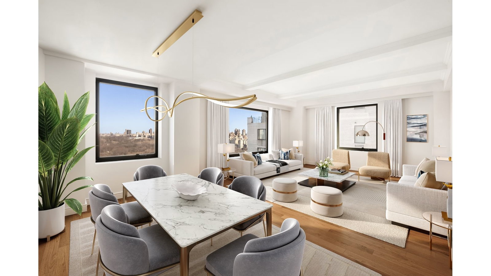 Real estate property located at 160 CENTRAL #2415/16, New York, Central Park South, New York City, NY, US