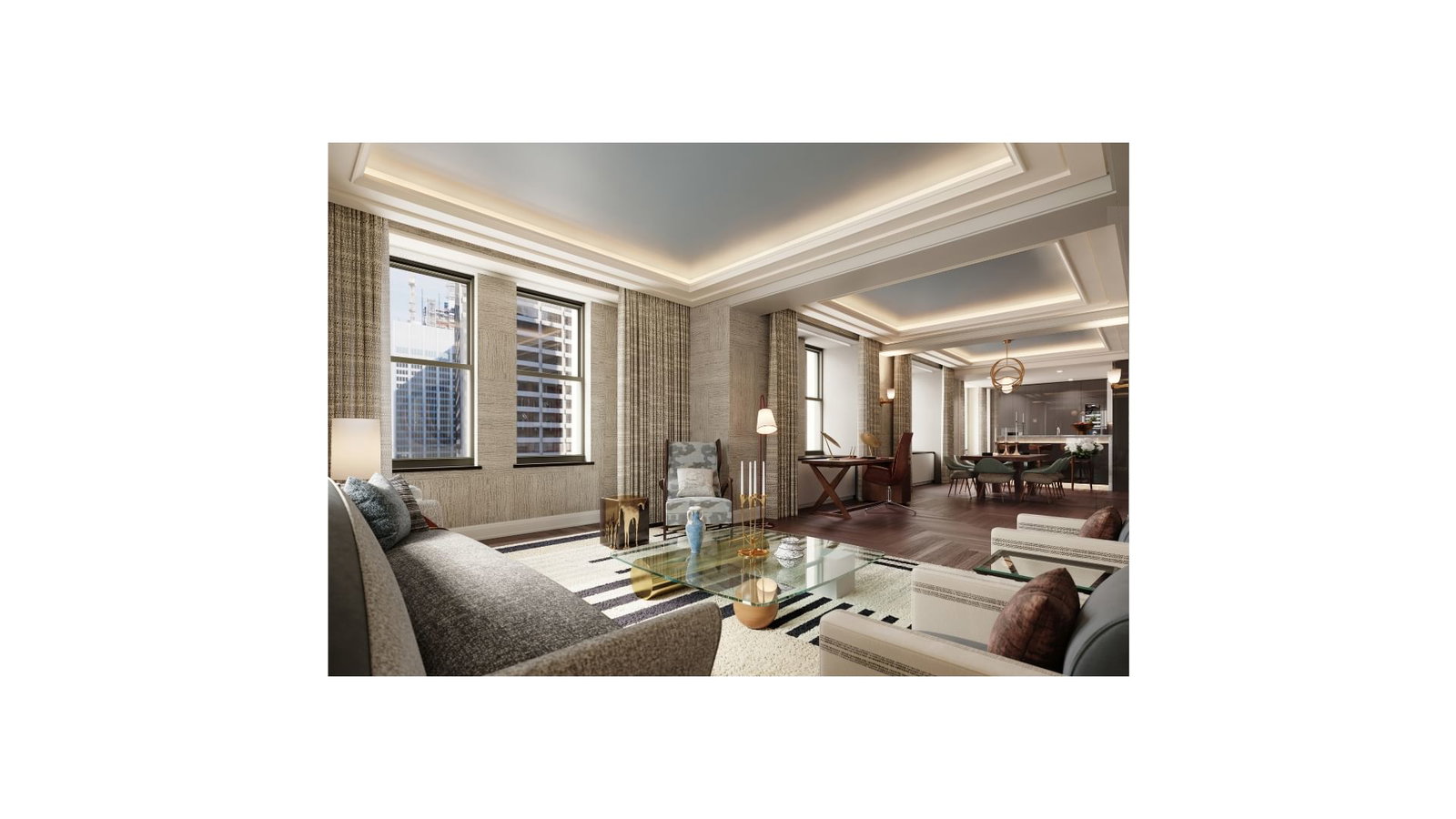 Real estate property located at 303 PARK #2105, New York, Midtown East, New York City, NY, US