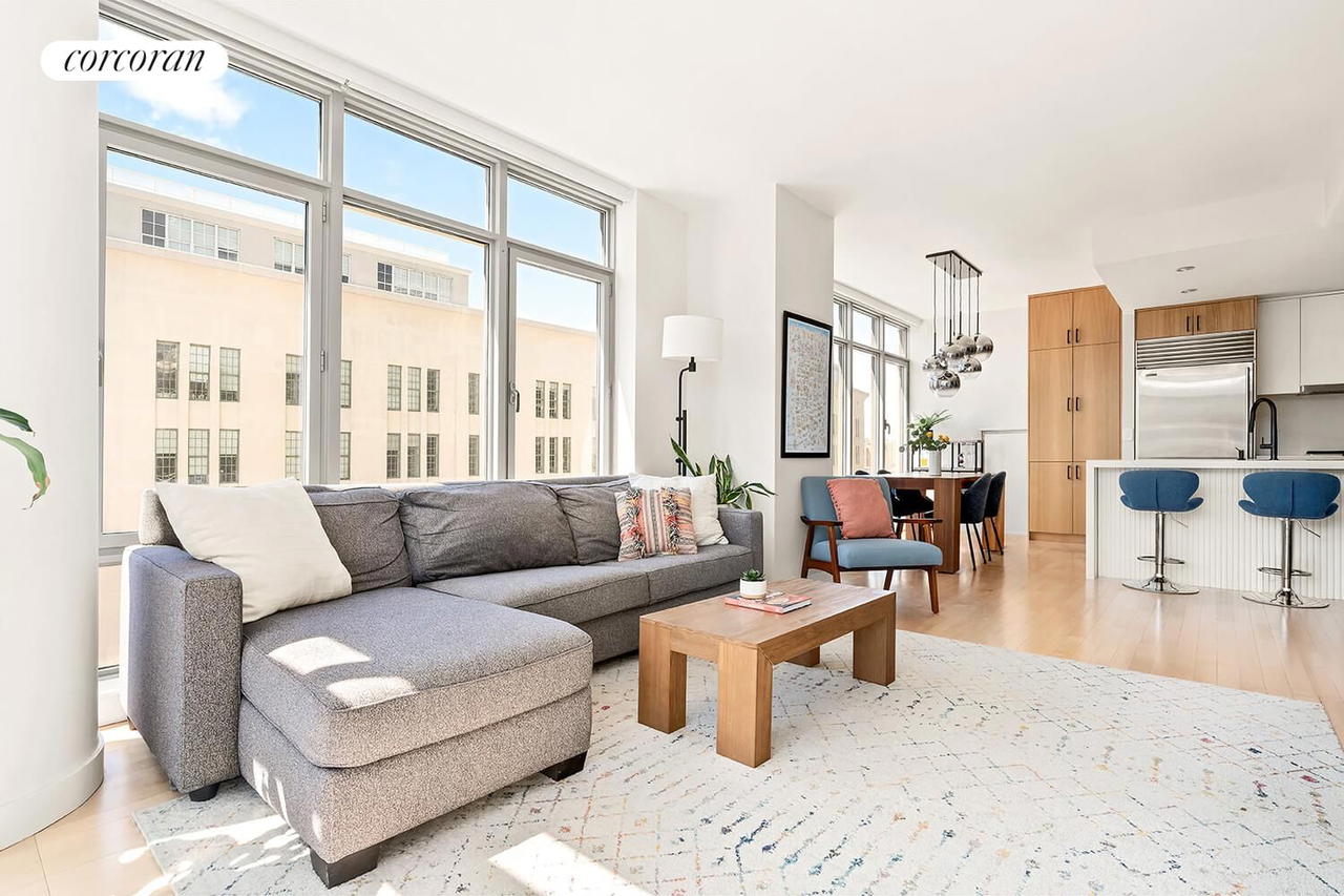Real estate property located at 1 NORTHSIDE PIERS #6E, Kings, Williamsburg, New York City, NY, US