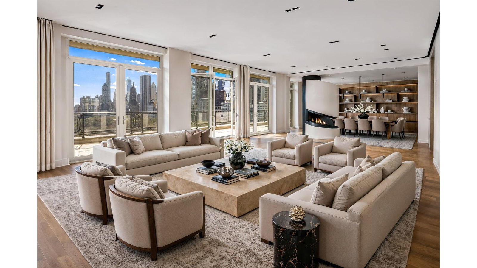Real estate property located at 15 CENTRAL #16/17B, New York, Lincoln Square, New York City, NY, US