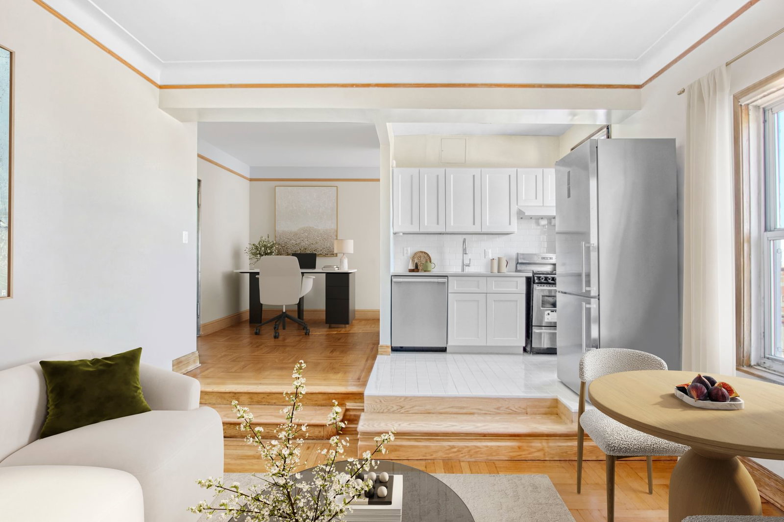 Real estate property located at 55 EASTERN #6F, Kings, Prospect Heights, New York City, NY, US