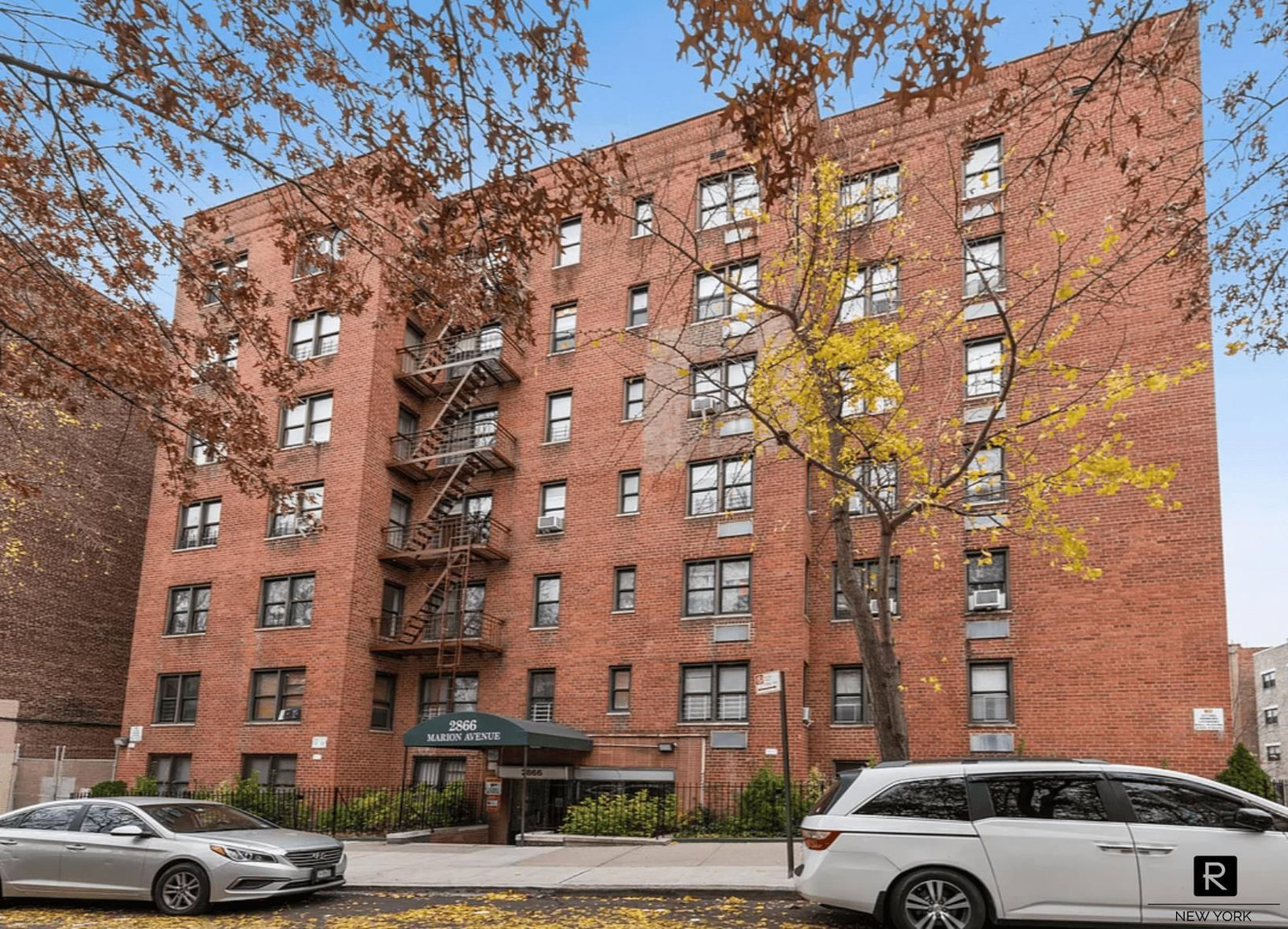 Real estate property located at 2866 Marion #4-B, Bronx, Bedford Park, New York City, NY, US