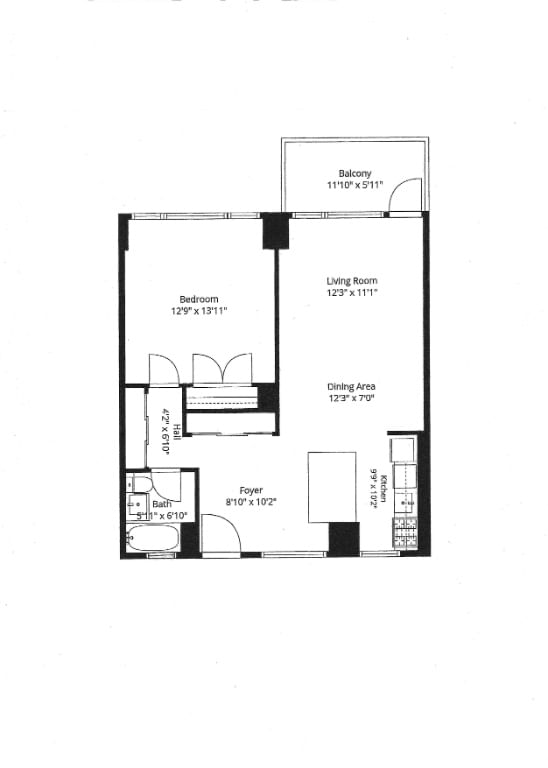 Real estate property located at 215 Park #12C, New York, Chinatown, New York City, NY, US