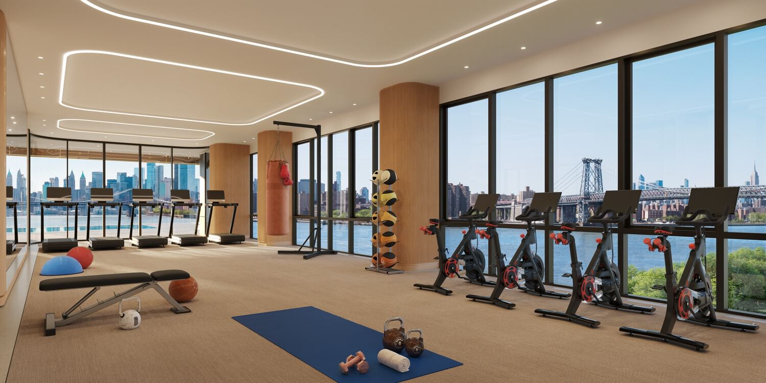 Real estate property located at 480 KENT #14G, Kings, Williamsburg, New York City, NY, US
