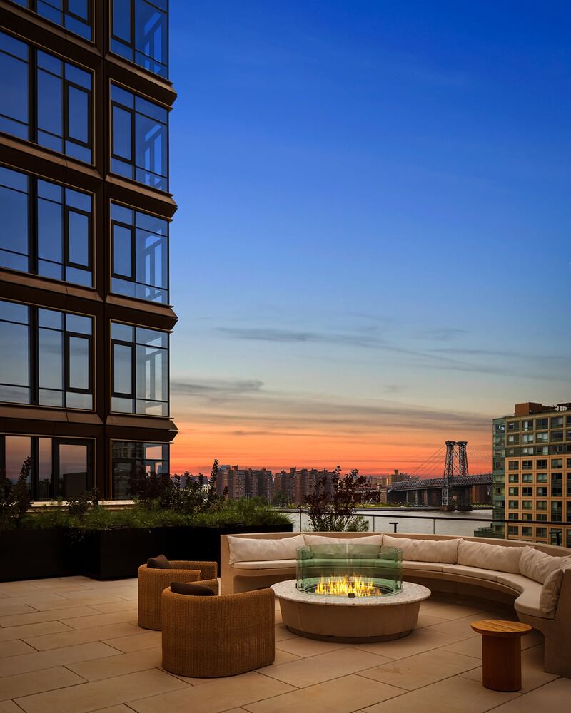 Real estate property located at 480 KENT #14G, Kings, Williamsburg, New York City, NY, US