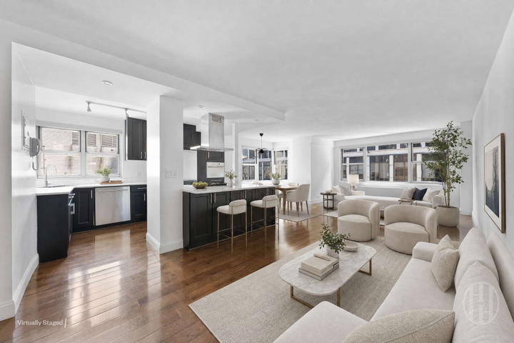 Real estate property located at 77 55th #16B, New York, Midtown West, New York City, NY, US