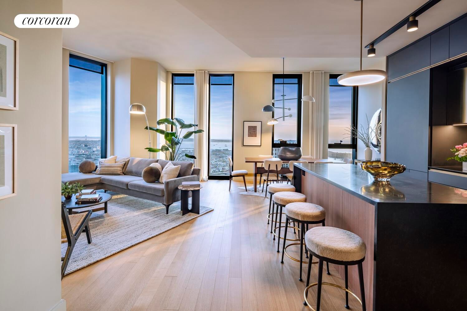 Real estate property located at 85 FLEET #68F, Kings, Downtown Brooklyn, New York City, NY, US