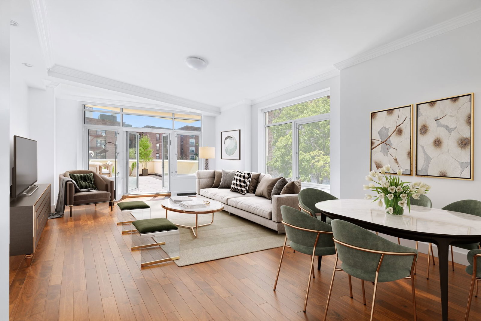 Real estate property located at 3220 ARLINGTON #3A, Bronx, Central Riverdale, New York City, NY, US