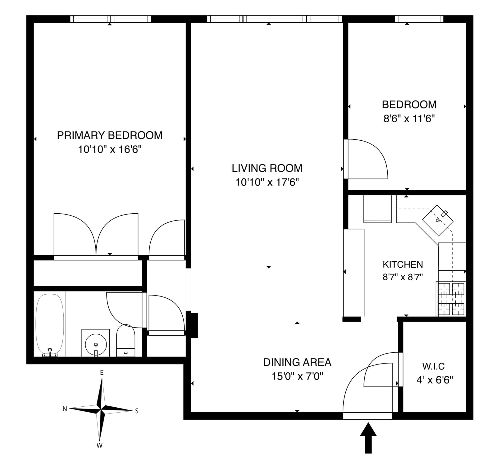 Real estate property located at 415 Beverley #1R, Kings, Kensington, New York City, NY, US
