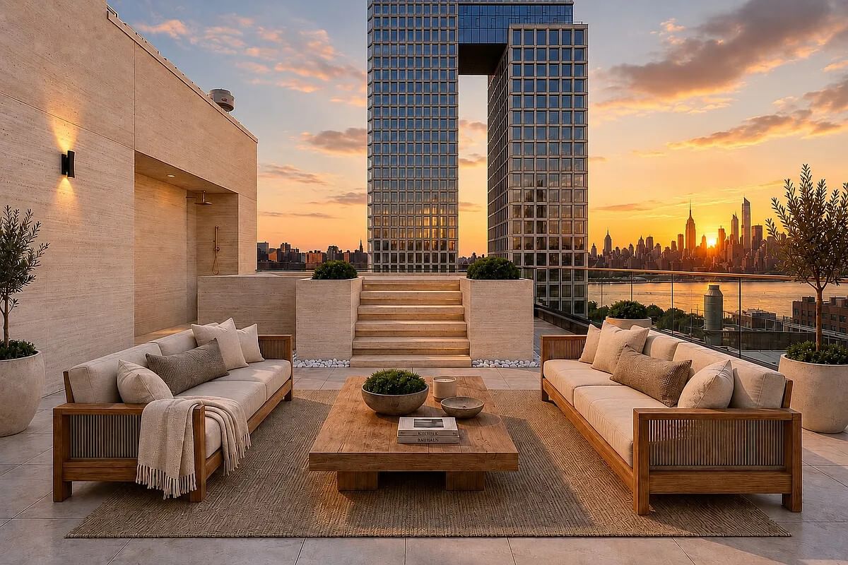 Real estate property located at 51 1ST PH1A, Kings, Williamsburg, New York City, NY, US