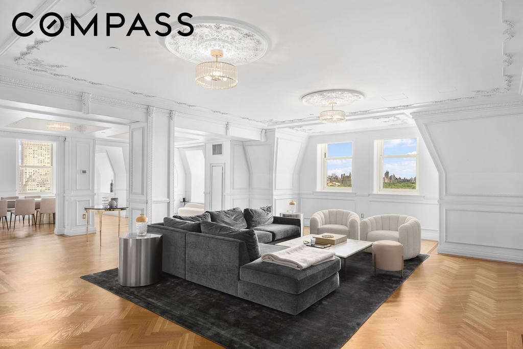 Real estate property located at 1 Central #1801/1901, New York, Central Park South, New York City, NY, US