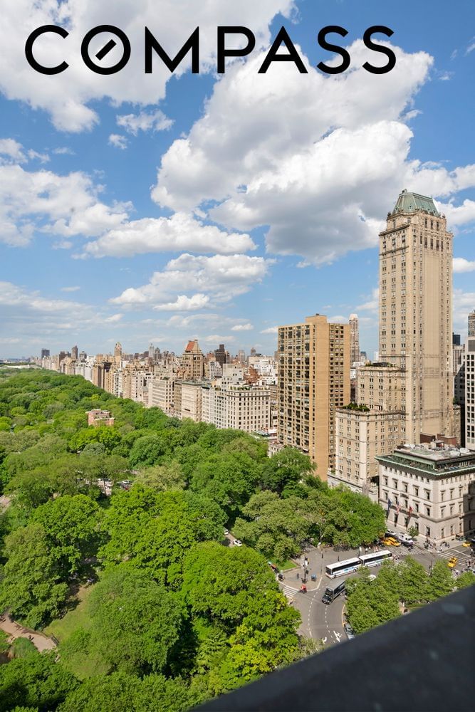 Real estate property located at 1 Central #1801/1901, New York, Central Park South, New York City, NY, US
