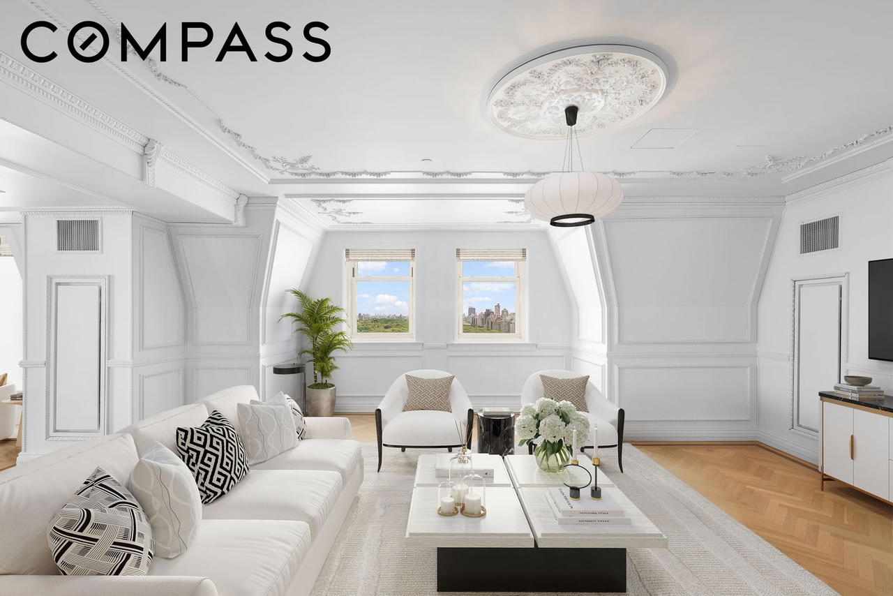 Real estate property located at 1 Central #1801/03, New York, Central Park South, New York City, NY, US