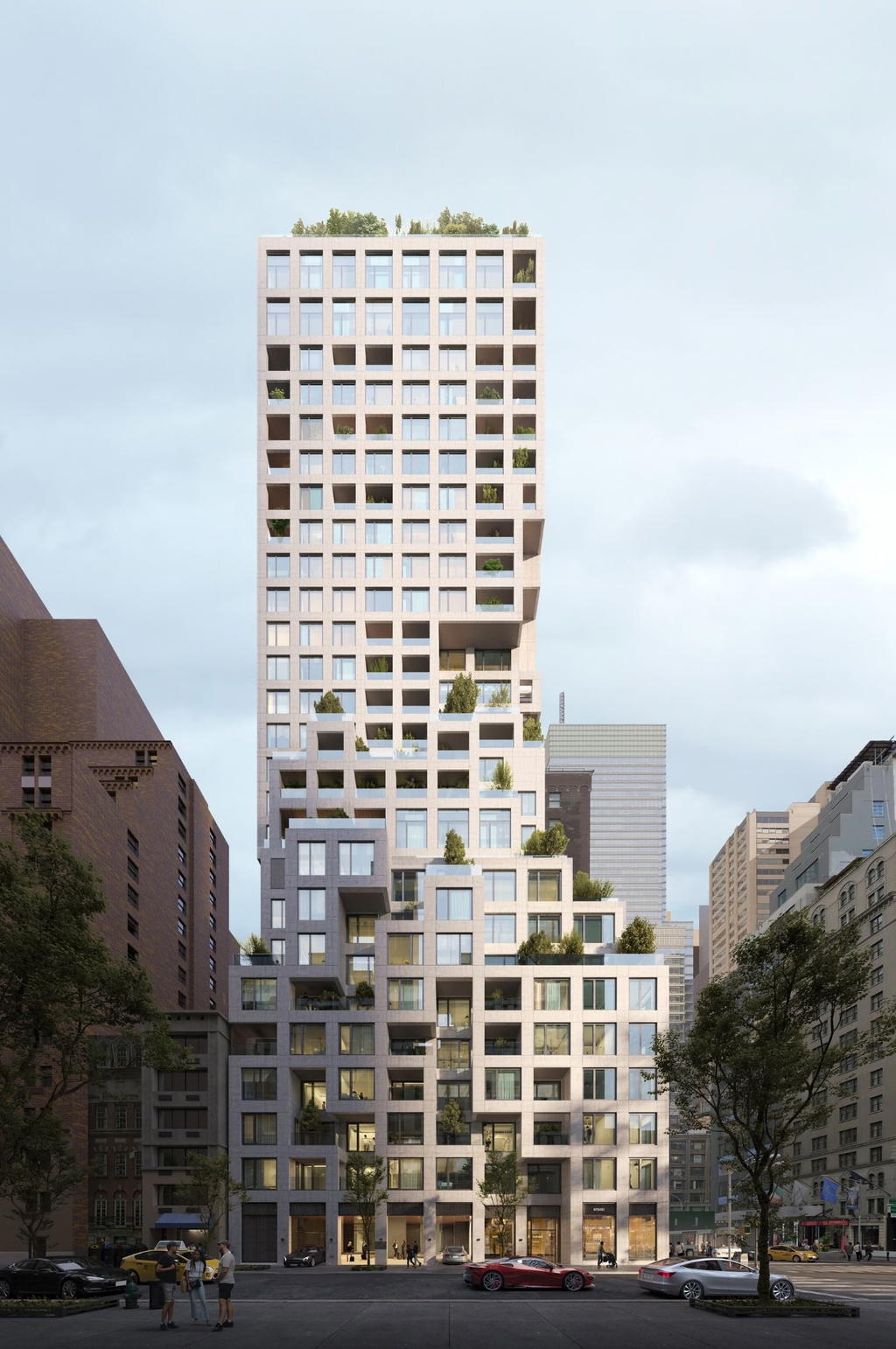Real estate property located at 126 57th #1704, New York, Midtown East, New York City, NY, US