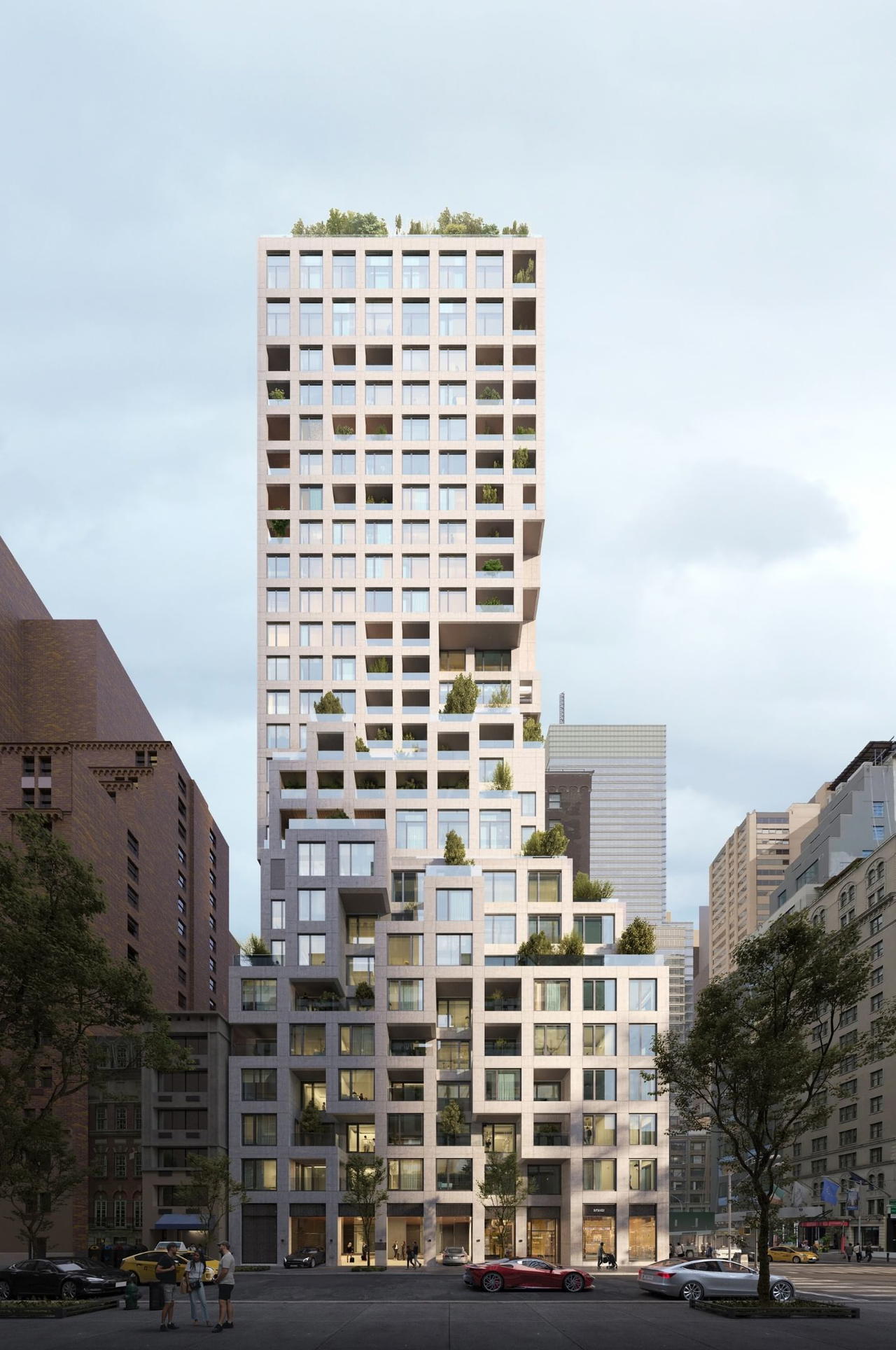 Real estate property located at 126 57th PH-1A, New York, Midtown East, New York City, NY, US