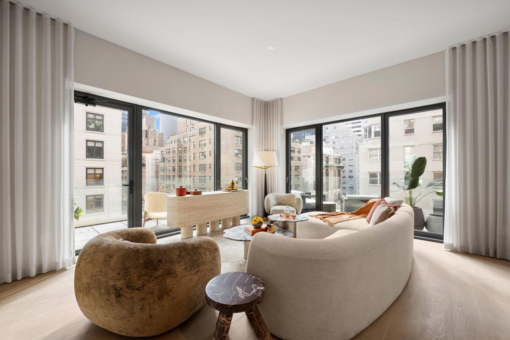 Real estate property located at 126 57th #804, New York, Midtown East, New York City, NY, US