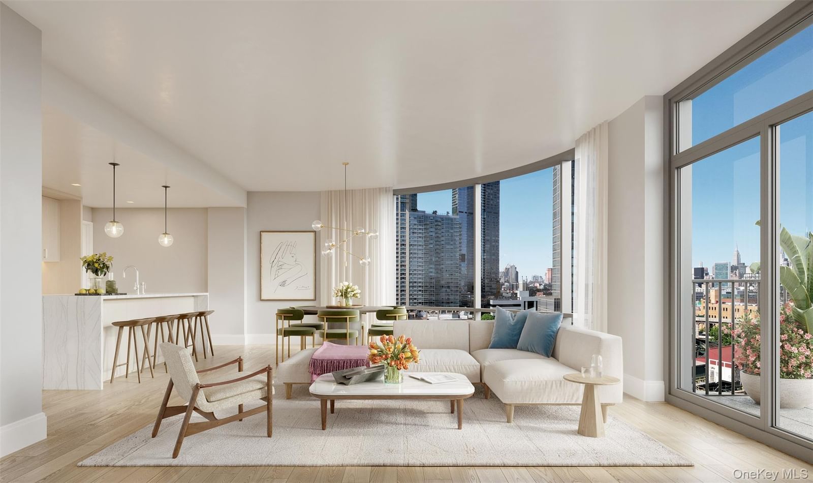 Real estate property located at 24-01 Queens #808, Queens, Long Island City, New York City, NY, US