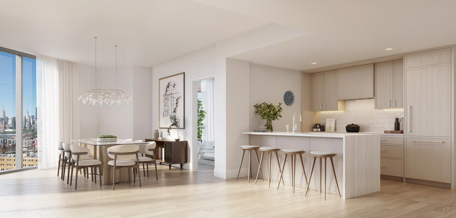 Real estate property located at 24-01 Queens #704, Queens, Long Island City, New York City, NY, US