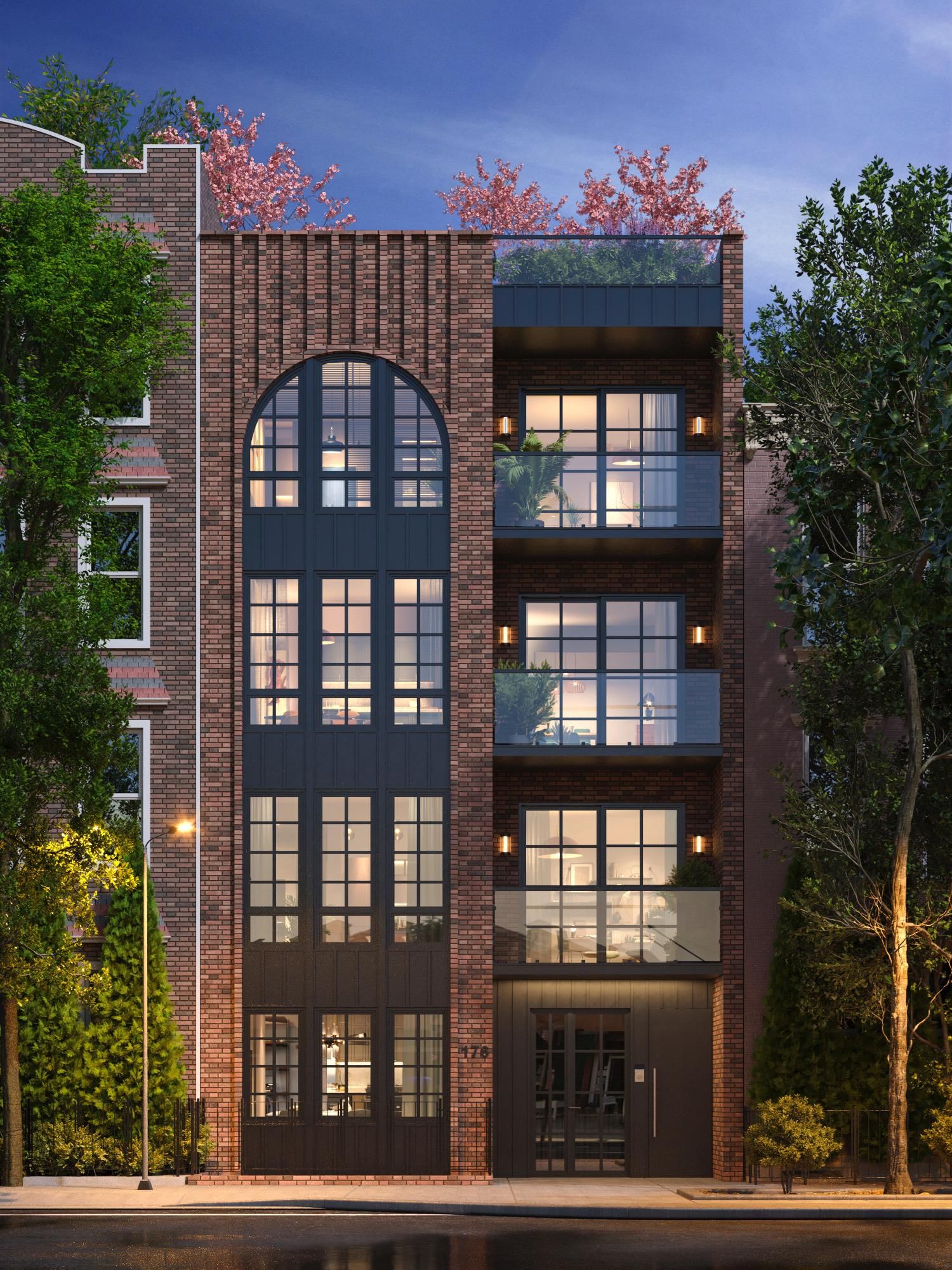 Real estate property located at 176 Frost PH-A, Kings, East Williamsburg, New York City, NY, US