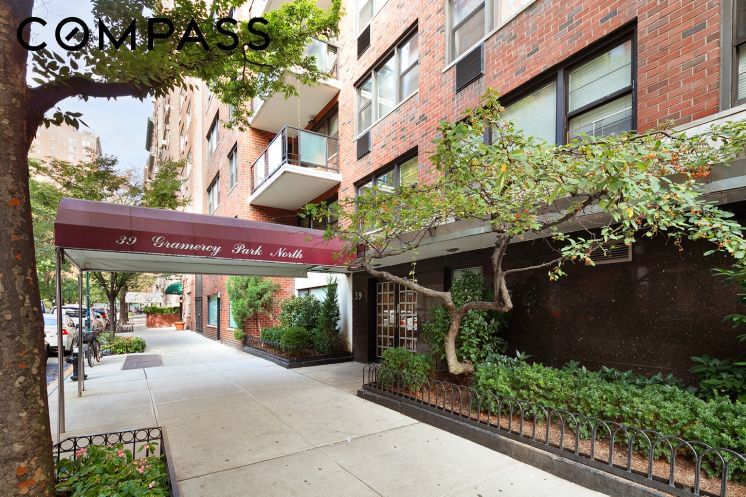 Real estate property located at 39 Gramercy #5F, New York, Gramercy Park, New York City, NY, US