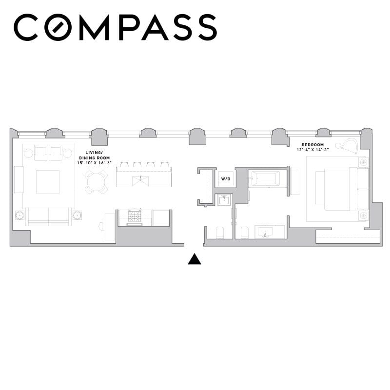 Real estate property located at 121 22nd N1403, New York, Gramercy Park, New York City, NY, US