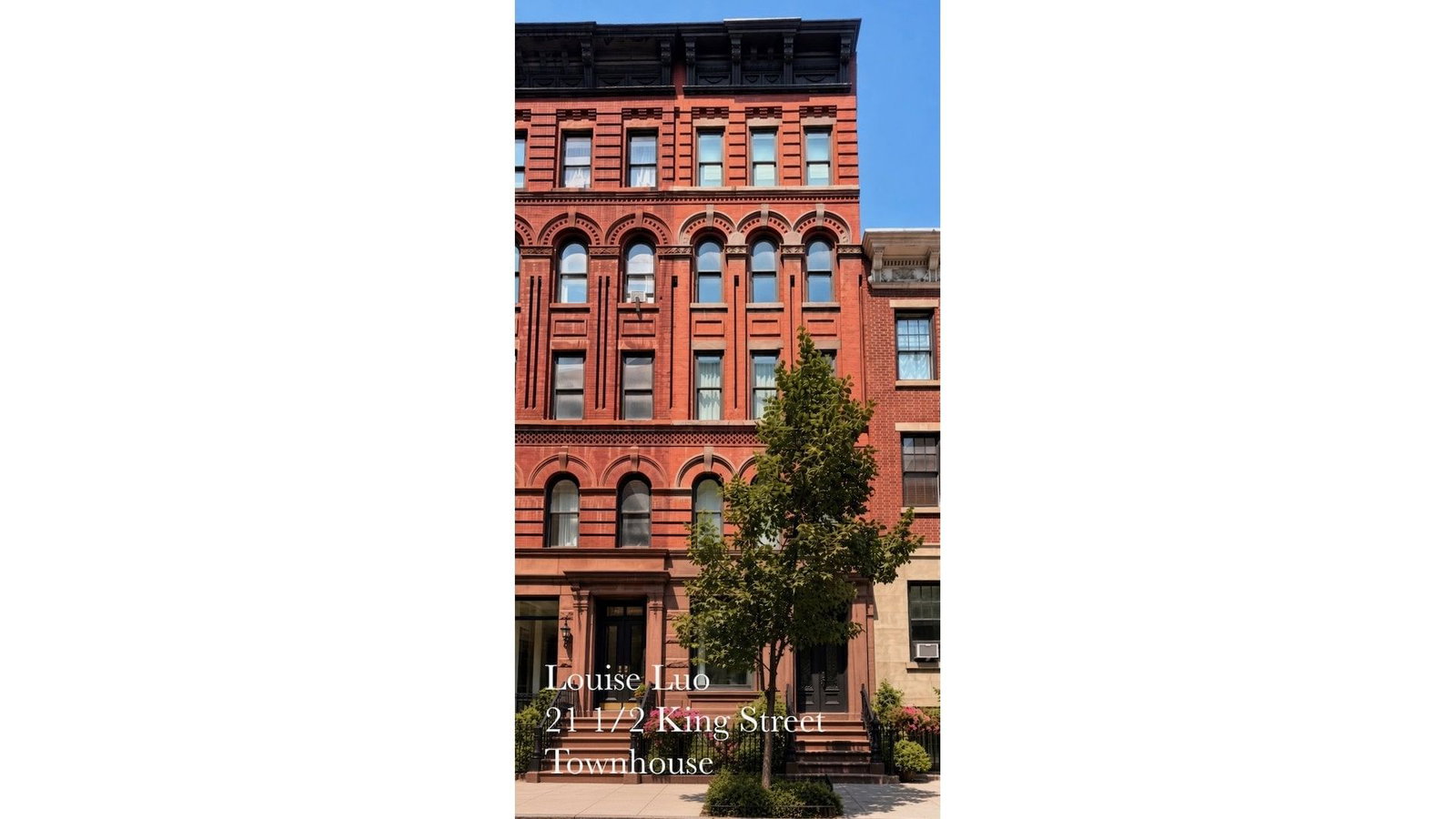 Real estate property located at 21 1/2 KING, New York, Hudson Square, New York City, NY, US