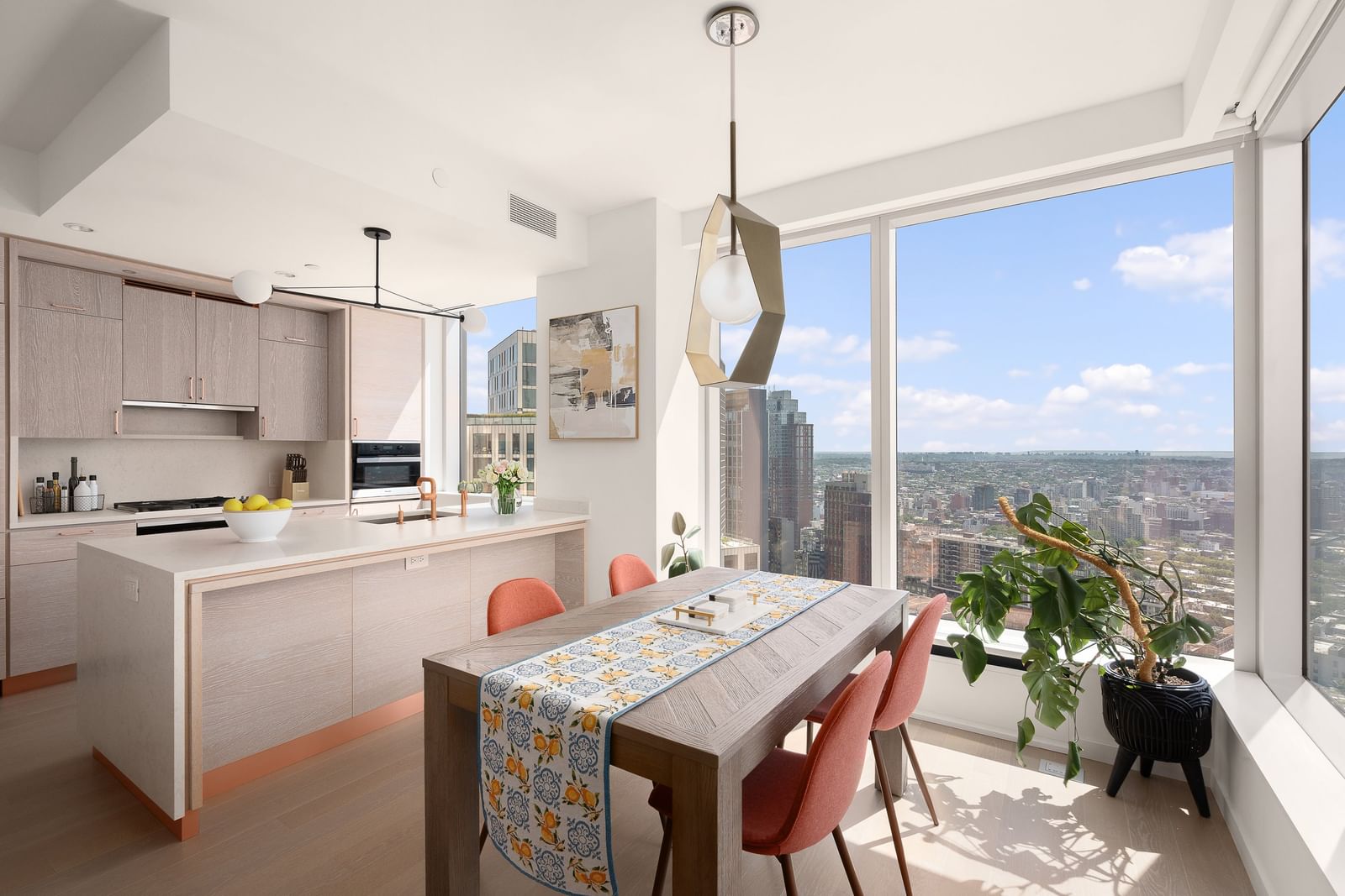Real estate property located at 1 City #43H, Kings, Downtown Brooklyn, New York City, NY, US