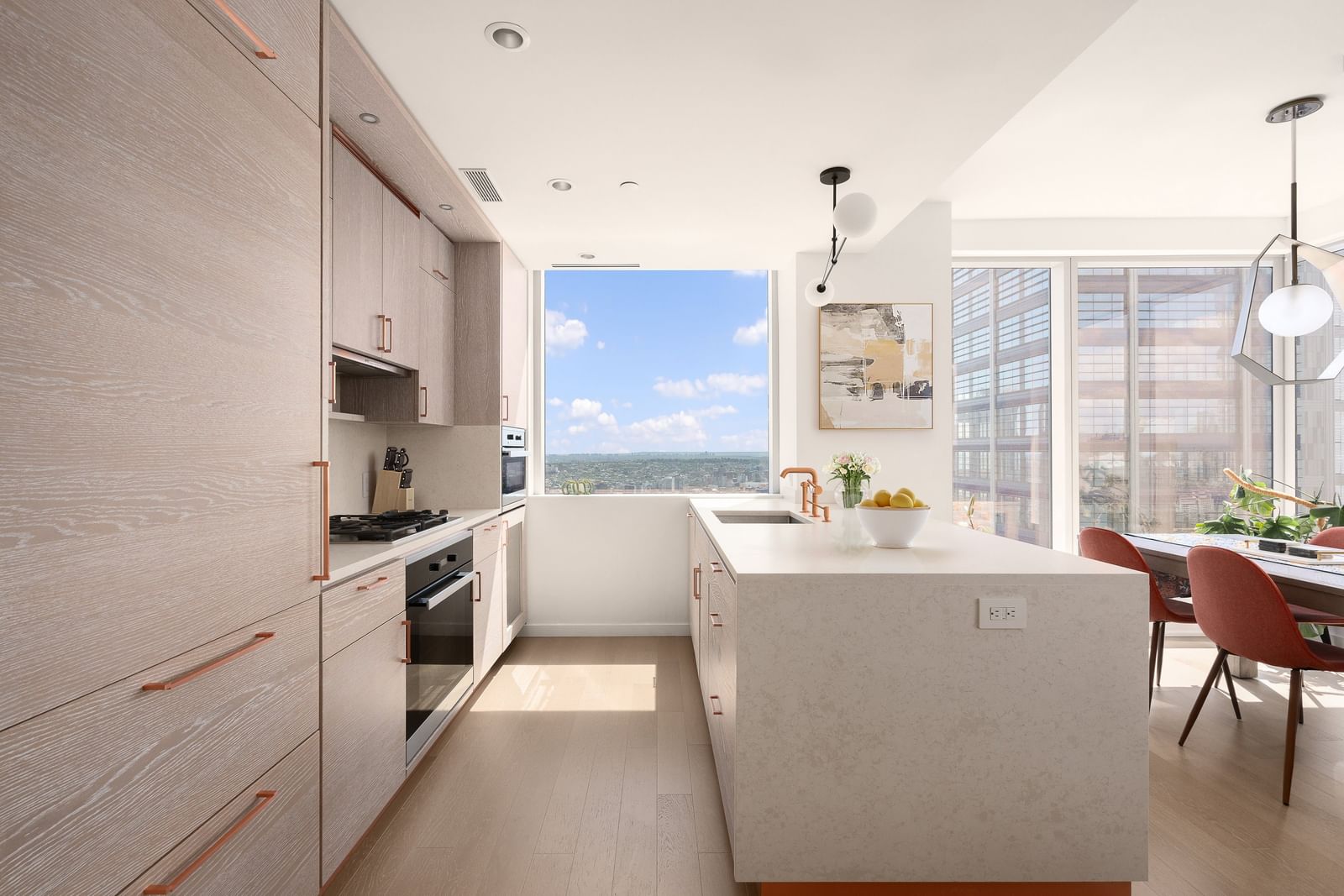 Real estate property located at 1 City #43H, Kings, Downtown Brooklyn, New York City, NY, US