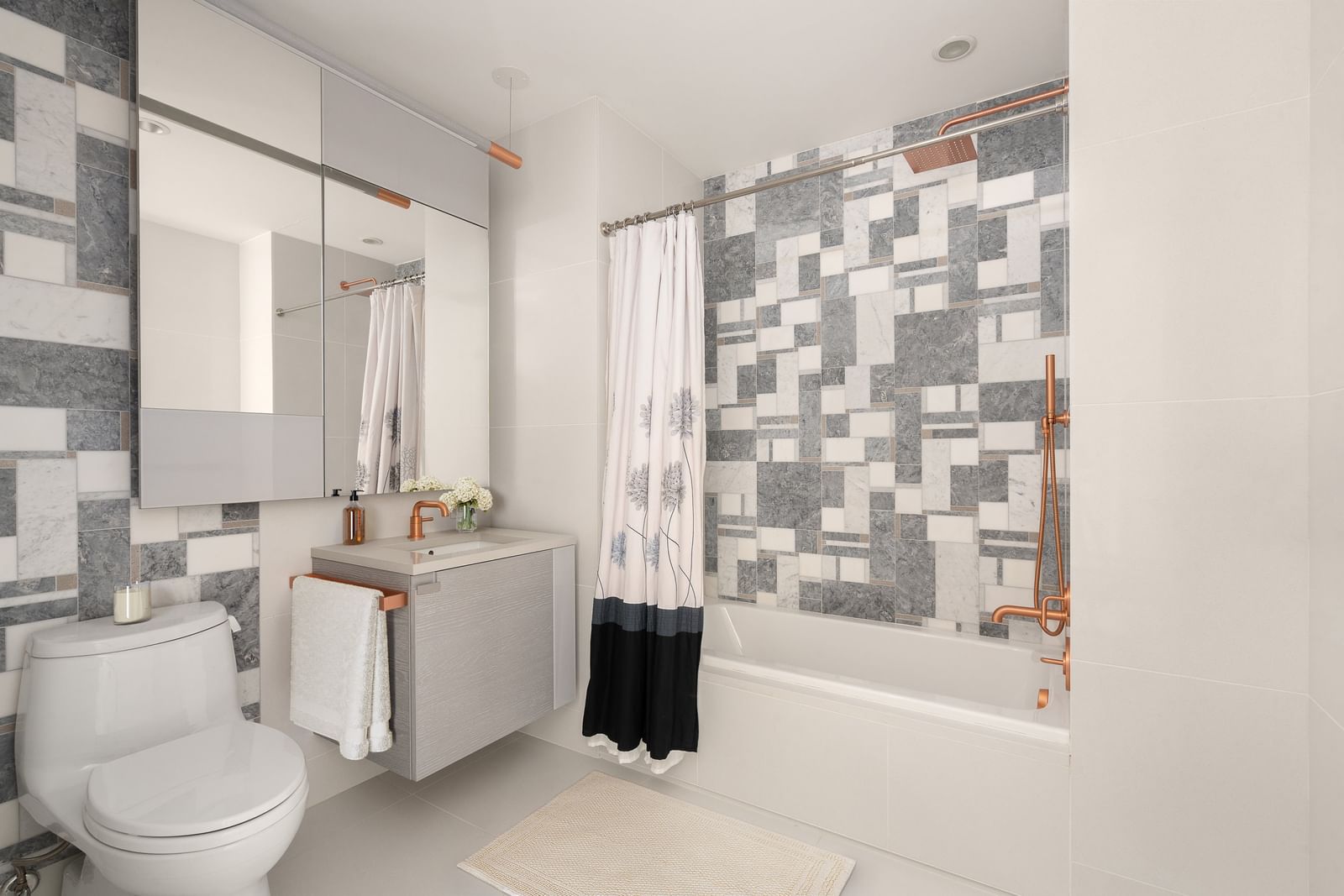 Real estate property located at 1 City #43H, Kings, Downtown Brooklyn, New York City, NY, US