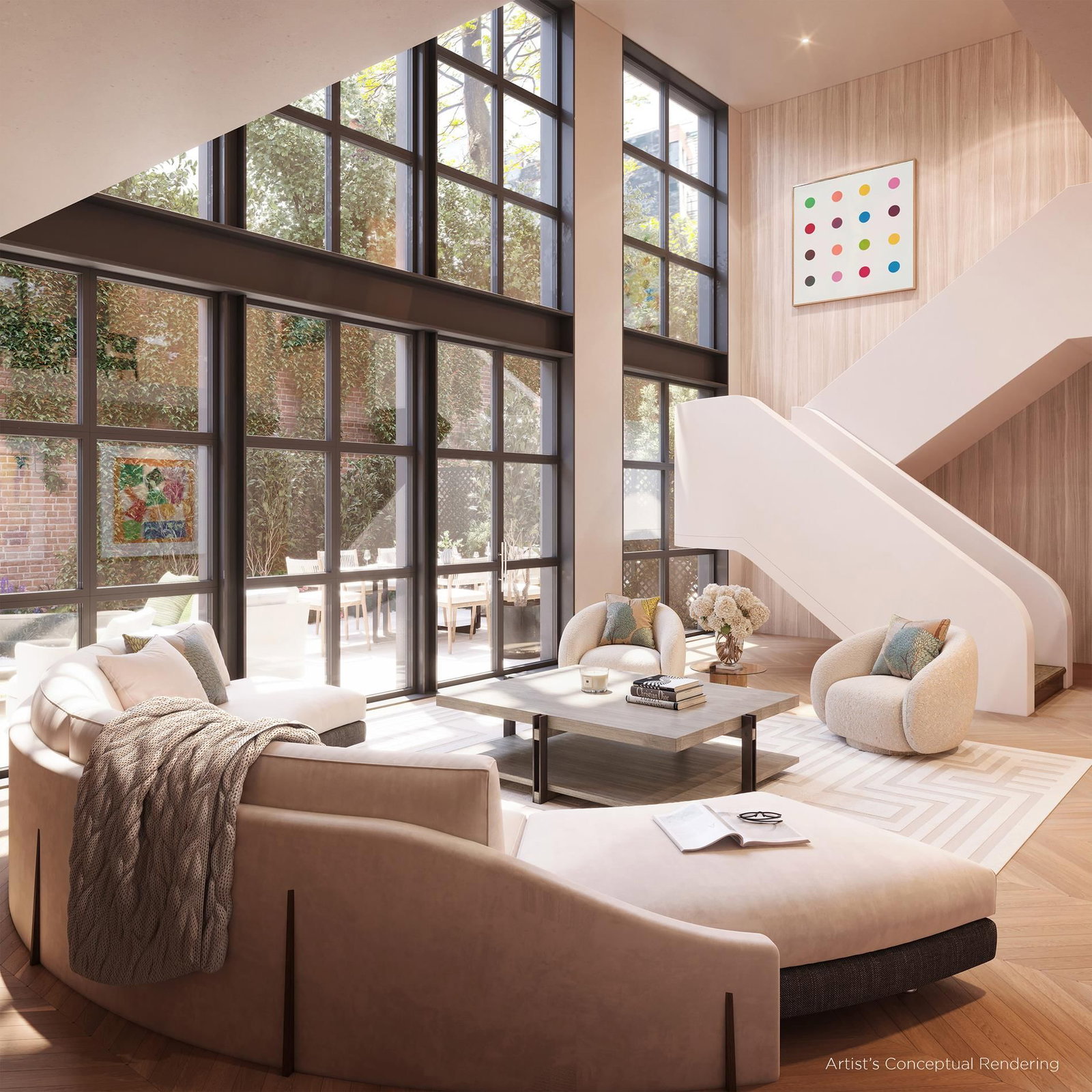Real estate property located at 26 9th (Maisonette), New York, Greenwich Village, New York City, NY, US