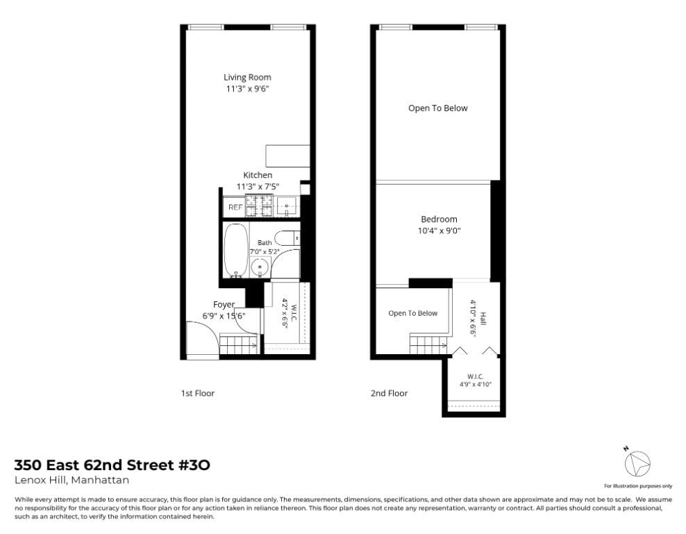 Real estate property located at 350 62nd #3 O, New York, Upper East Side, New York City, NY, US