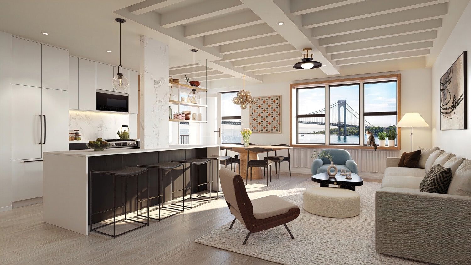 Real estate property located at 9323 SHORE #2HJ, Kings, Fort Hamilton, New York City, NY, US