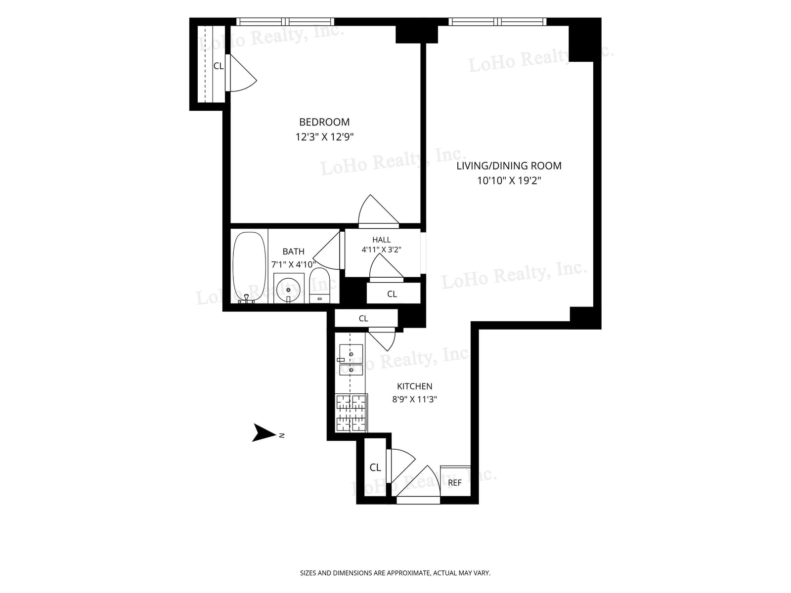 Real estate property located at 455 Fdr B1203, New York, Lower East Side, New York City, NY, US