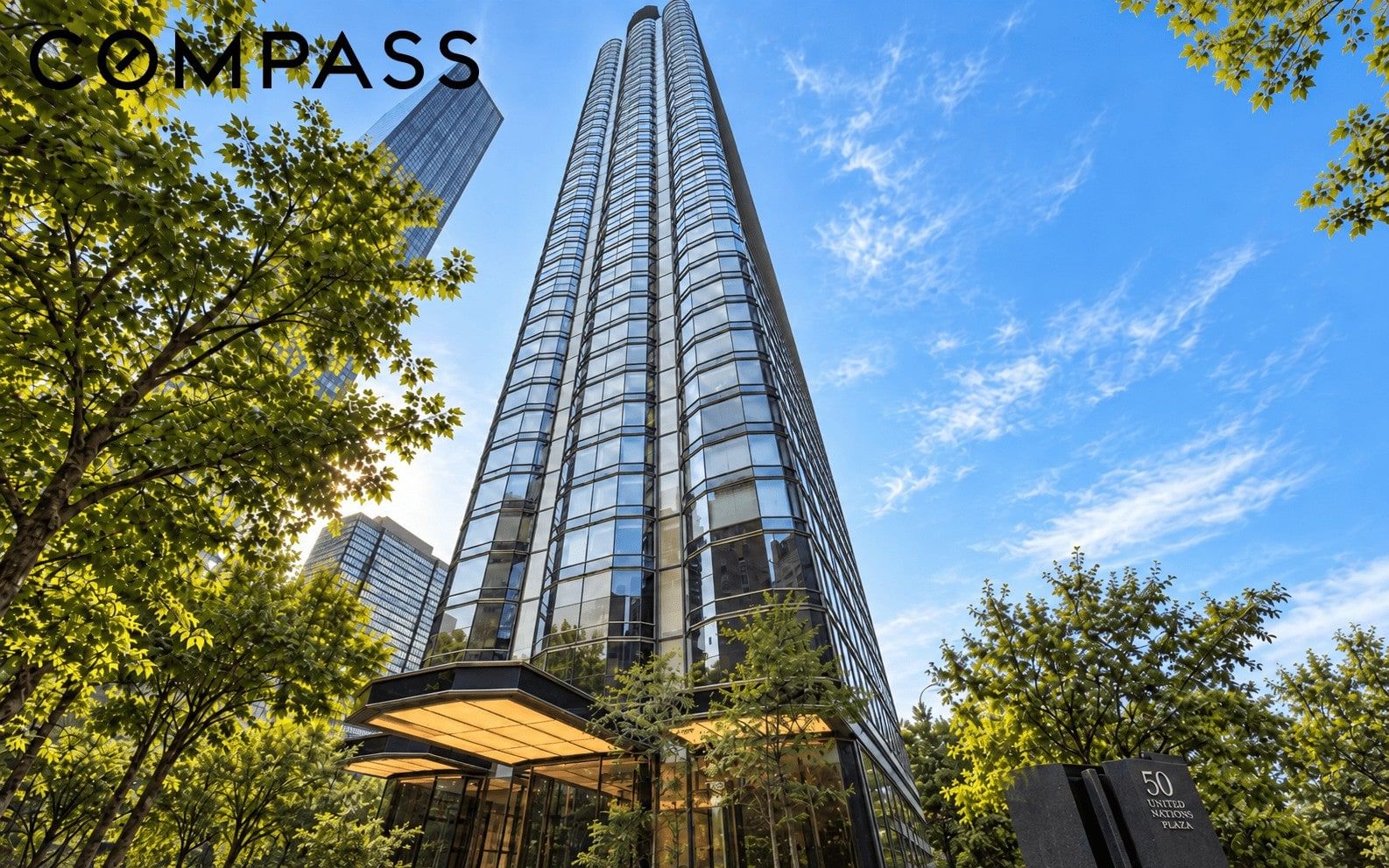 Real estate property located at 50 United Nations #12C, New York, Midtown East, New York City, NY, US