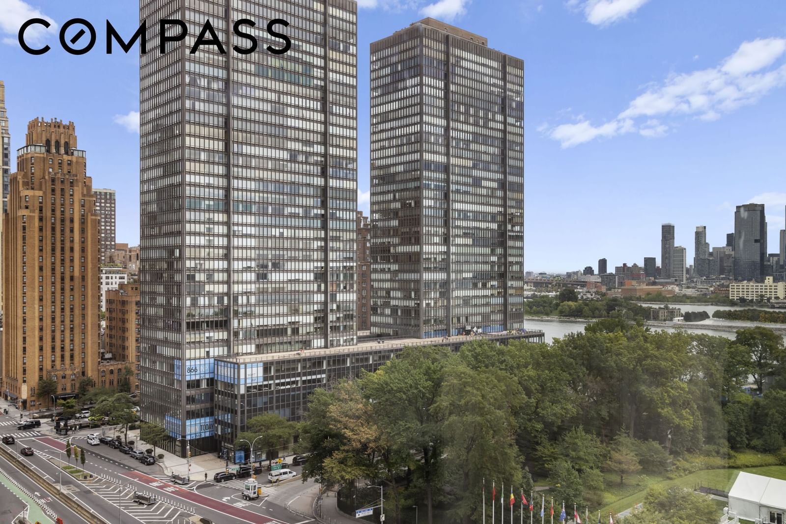 Real estate property located at 50 United Nations #12C, New York, Midtown East, New York City, NY, US