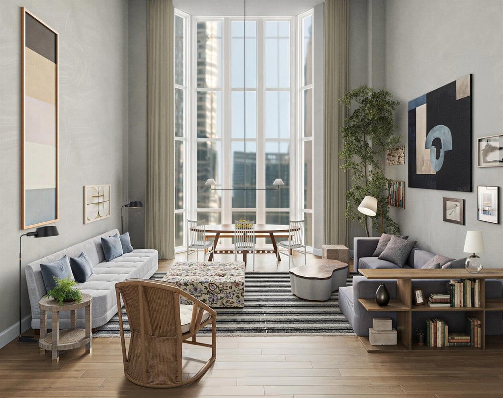 Real estate property located at 140 57TH #15A, New York, Midtown, New York City, NY, US